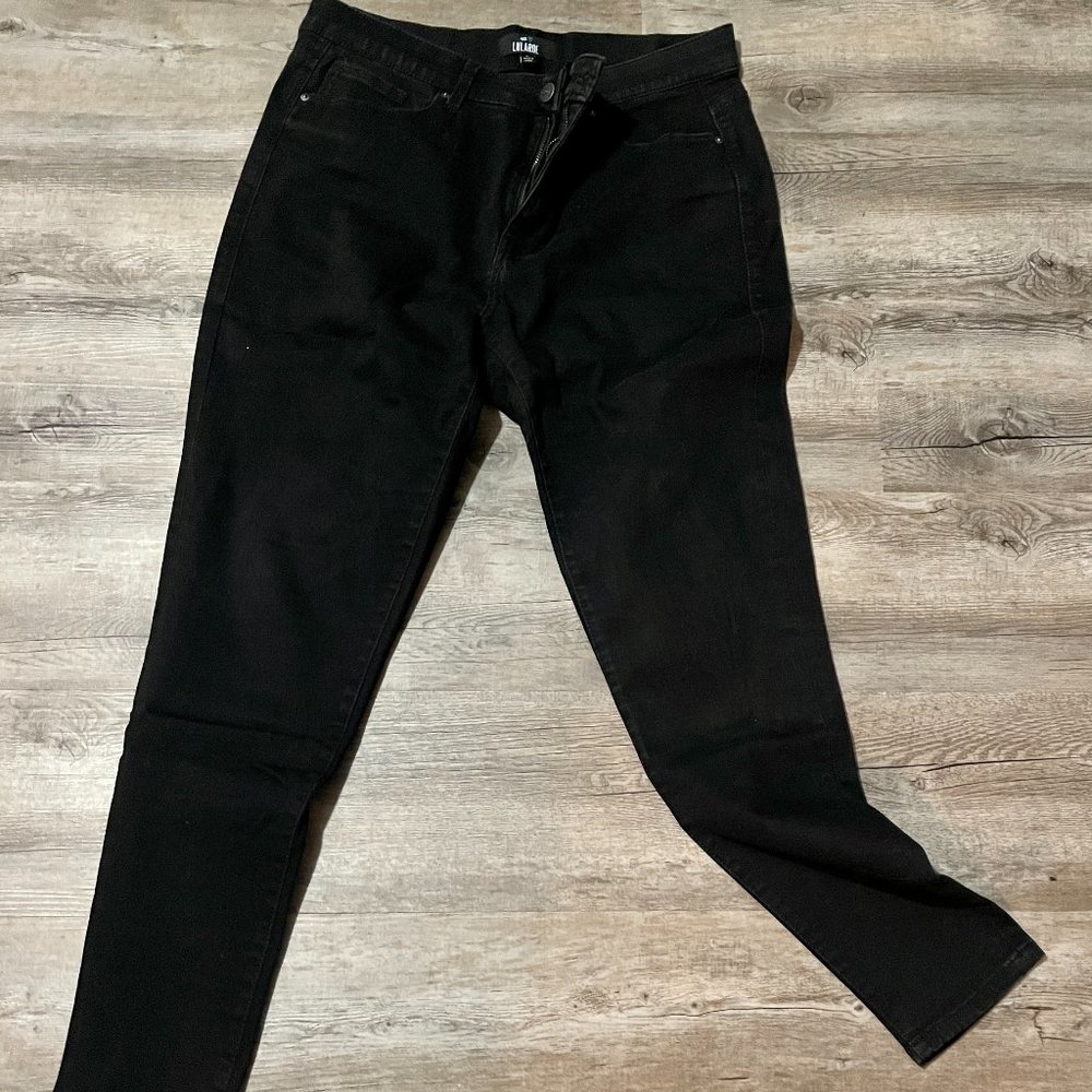 LuLaRoe Black Denim Skinny Jeans